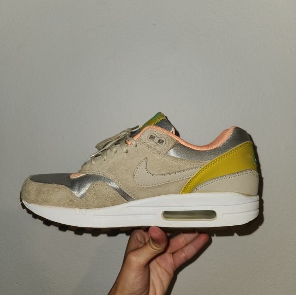 NIKE Wmms Air Max 1 STRING SUNSET GLOW 8.5 US - Picture 4 of 8